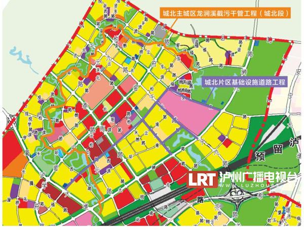 泸州沱江新城城北片区五条道路 力争今年底投用_要闻_大听网_泸州市