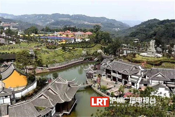 納溪區白節鎮的天竹源農家樂合江縣法王寺鎮的法王寺半山雲舍法王寺鎮